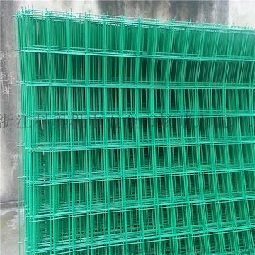 浙江杭州现货供应双边丝护栏网 道路围栏